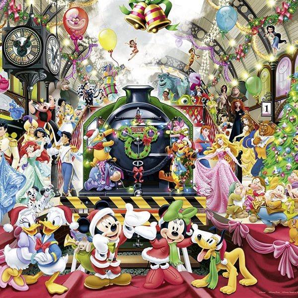 DISNEY - ALL ABOARD FOR CHRISTMAS 1000 PIECE PUZZLE