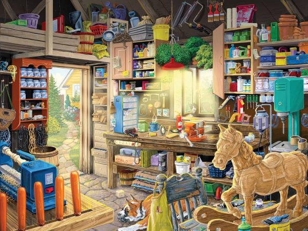 Papa's Toolshed 550PC Jigsaw Puzzles