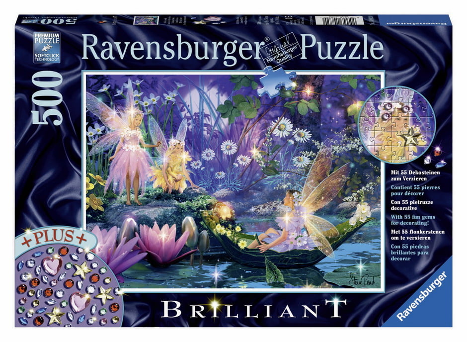 Fairy with Butterflies Jigsaw Puzzle 500pc