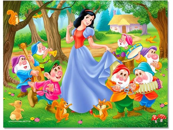 Snow White & 7 Dwarfs Childrens Jigsaw Puzzles