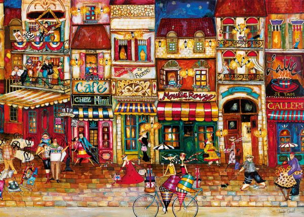 Streets of France Jigsaw Puzzle 1000pc
