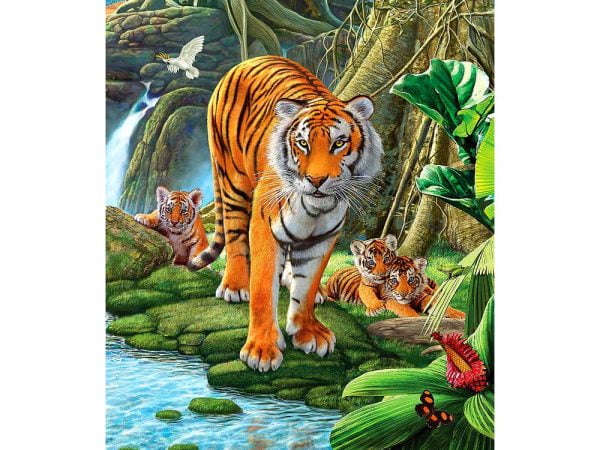 Tiger Two 500pc Jigsaw Puzzles
