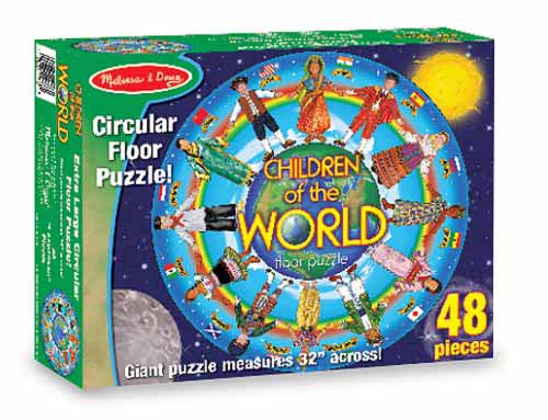 Children of the World 48PC Melissa & Doug Jigsaw Puzzle