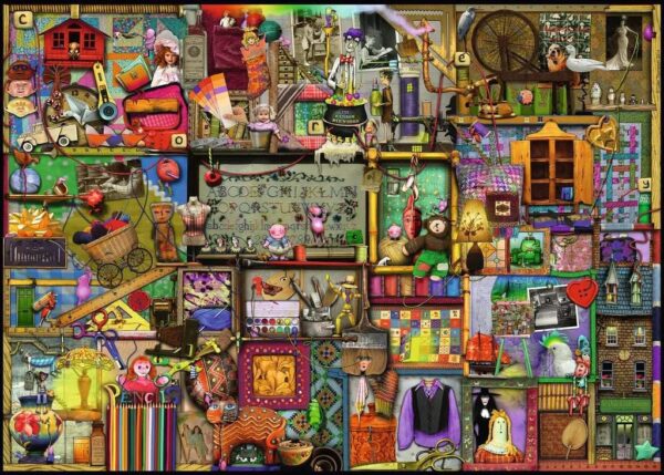 Colin Thompson - The Craft Cupboard No 2 1000 Piece Puzzle - Ravensburger