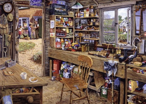 Dads Shed 500pc Ravensburger Jigsaw Puzzle