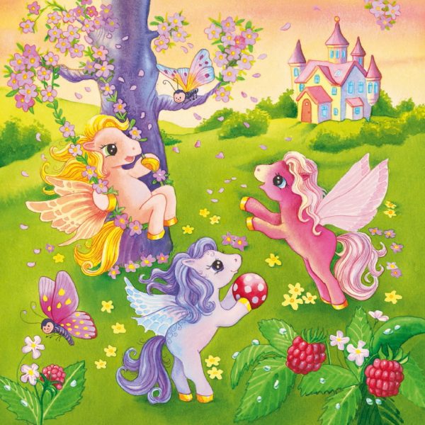 Ponies in Wonderland 3 x 49 PC Ravensburger Jigsaw Puzzle