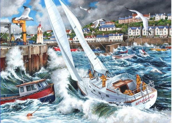 Storm Chased 1000 PC Jigsaw Puzzle