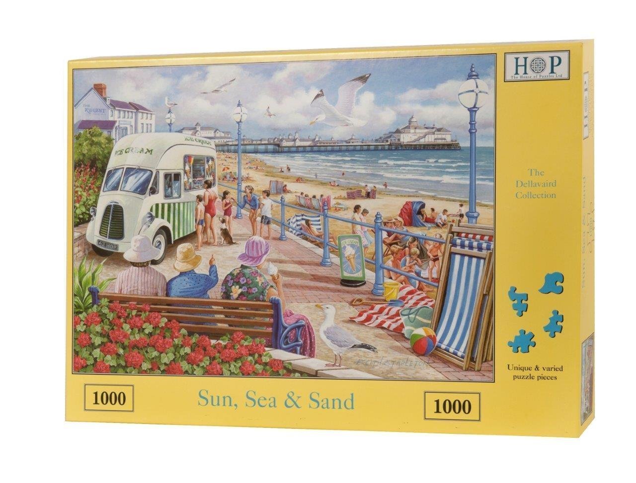 Sun, Sea & Sand 1000 PC Jigsaw Puzzle