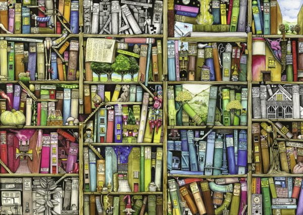 The Bizarre Bookshop 1000pc Jigsaw Puzzle