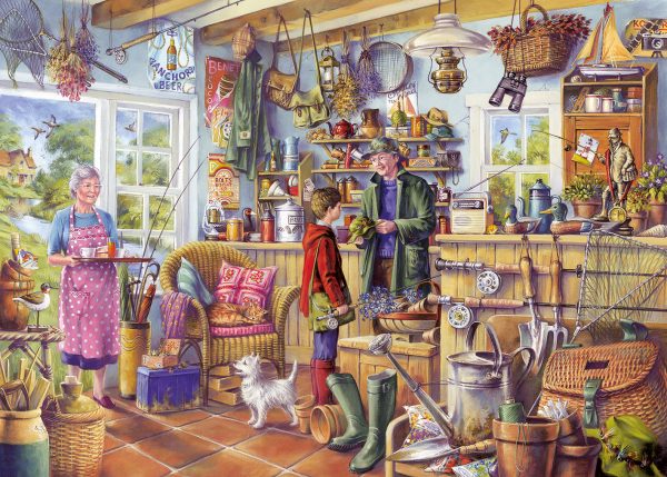 The Fishing Shed 1000 PC Jigsaw Puzzle