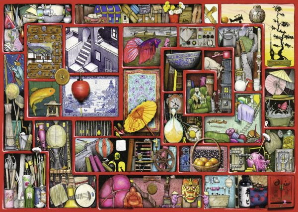 The Red Box 1000PC Jigsaw Puzzle