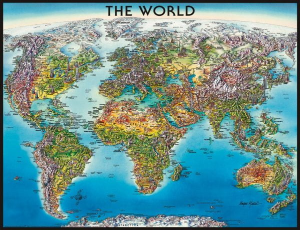 The World 2000pc Jigsaw Puzzle