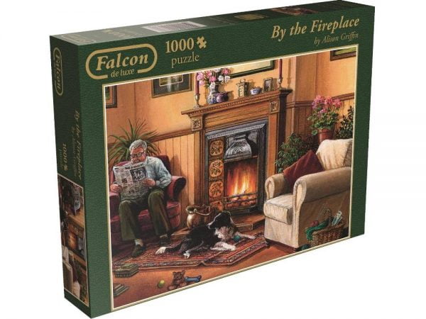 By The Fireplace 1000 PC Jigsaw Puzzle