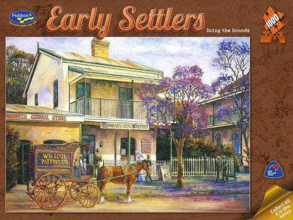 Early Settlers 1000 PC Jigsaw Puzzle