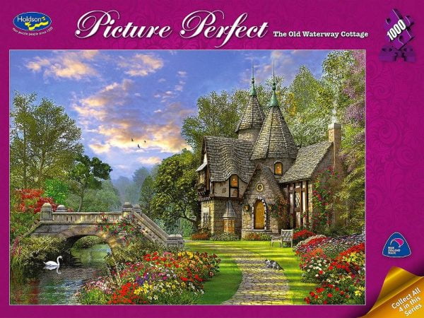 The Old Waterway Cottage 1000 PC Holdson Jigsaw Puzzle
