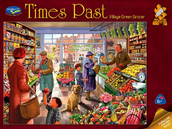 Village Green Grocer 1000 PC Jigsaw Puzzle
