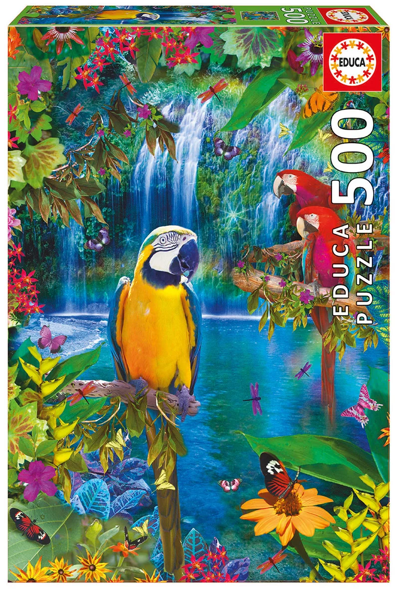 Bird Tropical Land 500 Piece Educa Puzzle