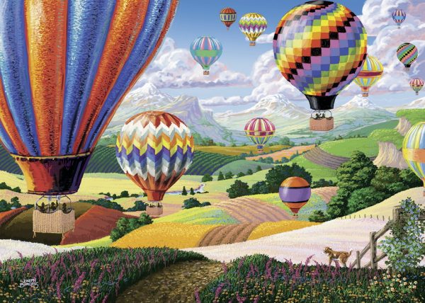 Brilliant Balloons LGE FORMAT 500 PC Jigsaw Puzzle