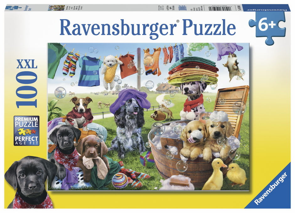 Bunter Waschtag 100 PC Jigsaw Puzzle
