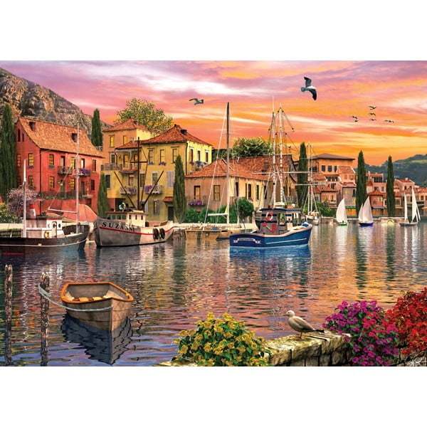 Harbour Sunset 1000 PC Jigsaw Puzzle