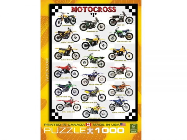 Motocross 1000 PC Jigsaw Puzzle