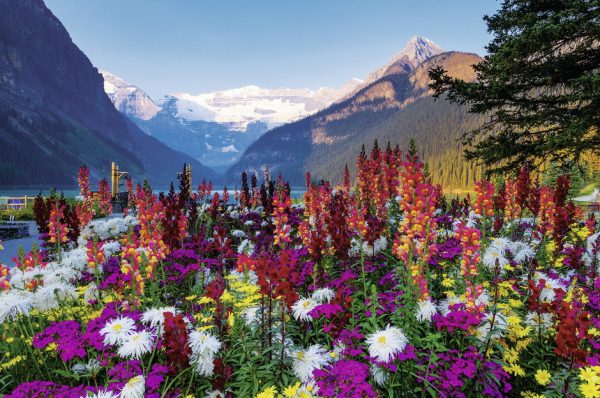 Mountains of Flowers 3000 PC Jigsaw Puzzle