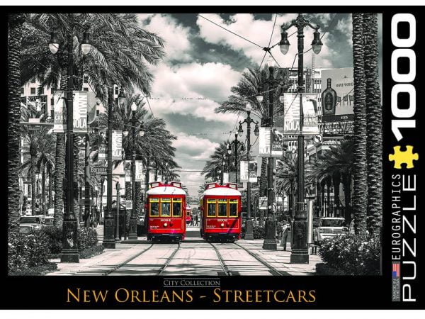 New Orleans Streetcars 1000 PC Jigsaw Puzzle