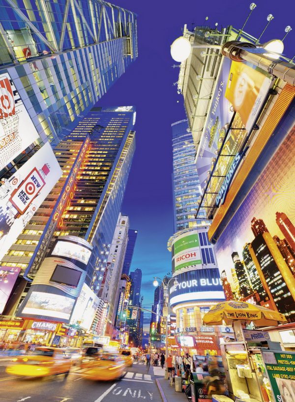 Radiant Times Square NY 500 PC Jigsaw Puzzle