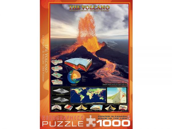 The Volcano 1000 PC Jigsaw Puzzle