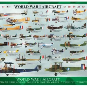 World War I Aircraft 1000 PC Jigsaw Puzzle