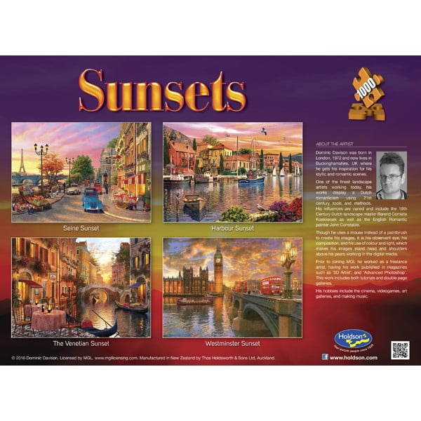 Venetian sunset 1000 PC Jigsaw Puzzle