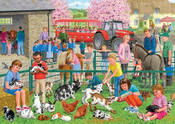A Day at the Farm 1000 PC Jigsaw Puzzle
