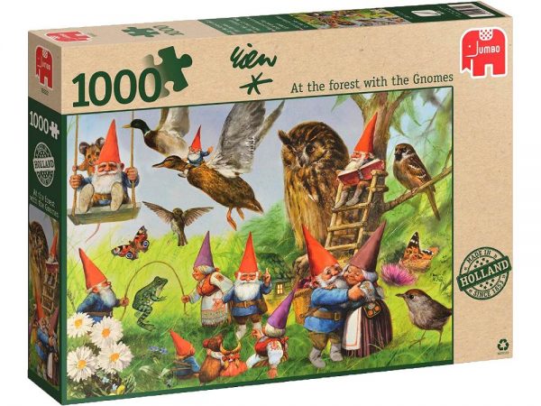 At the Forest with the Gnomes 1000 PC Jigsaw Puzzle