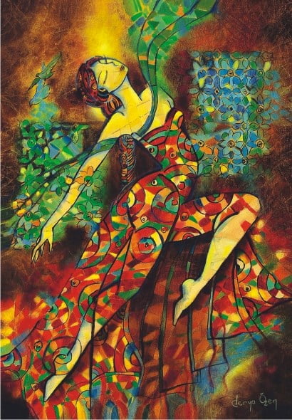 Dancing with Colours 500 PC Jigsaw Puzzle