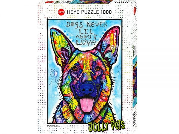 Jolly Pets Dogs Never Lie 1000 PC Jigsaw Puzzle