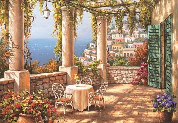 Morning Terrace 260 Piece Jigsaw Puzzle