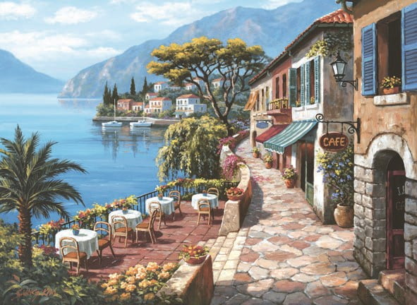 Overlook Cafe II 1000 PC Jigsaw Puzzle