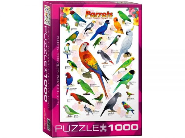 Parrots 1000 PC Jigsaw Puzzle