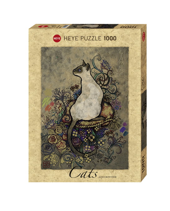 Siamese Cats 1000 PC Jigsaw Puzzle