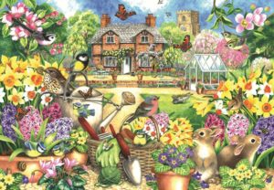 Spring Garden 1000 Piece Puzzle - Jumbo 