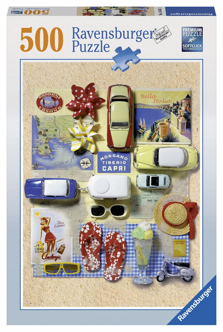 Vacation Collage 500 PC Jigsaw Puzzle