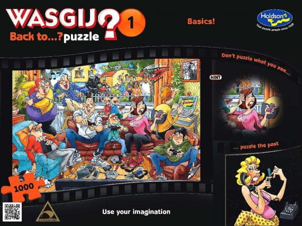 Wasgij 1 Back to Basics 1000 PC jigsaw Puzzle