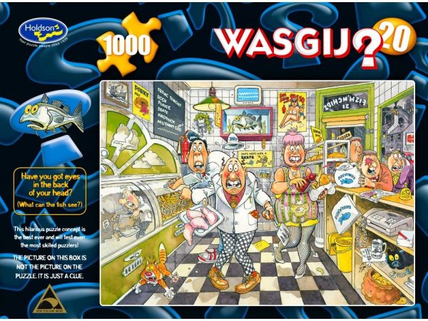 Wasgij 20 Fishy Business Original 1000PC Jigsaw Puzzle