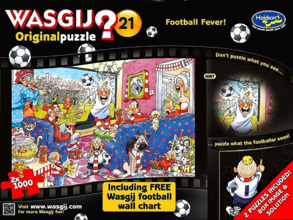 Wasgij 21 Football Fever Original Jigsaw Puzzle