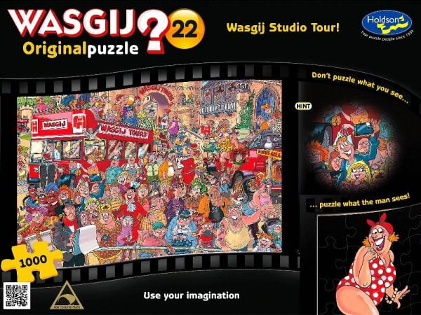 Wasgij 22 Studio Tour 1000 PC Original Jigsaw Puzzle