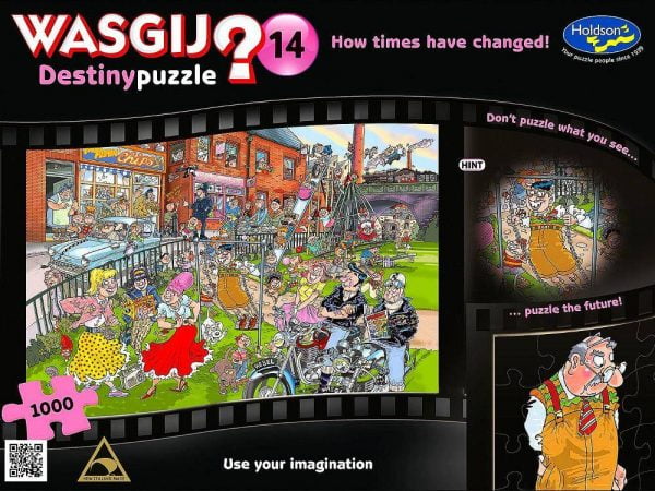 Wasgij Destiny 14 How Times have changed 1000 PC Jigsaw Puzzle