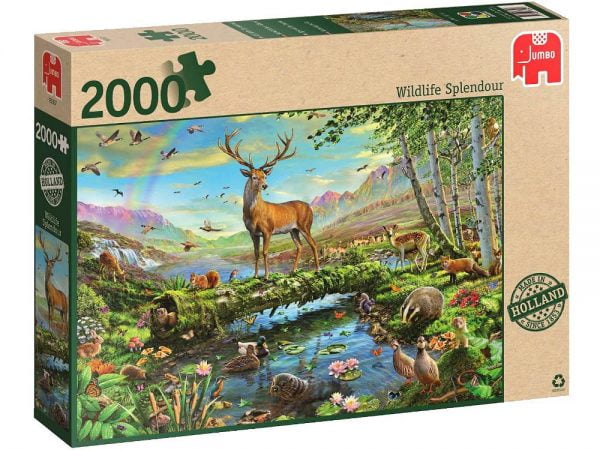 Wildlife Splendour 2000PC Jigsaw Puzzle