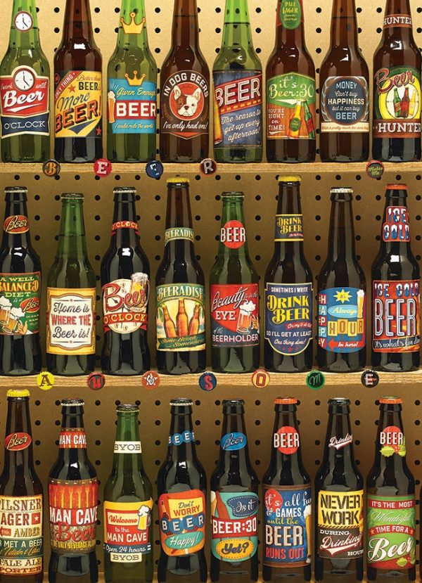 Beer Collecton 1000 PC Jigsaw Puzzle