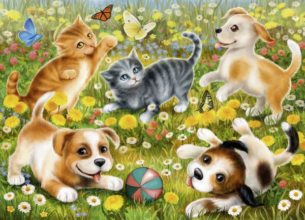 Cats & Dogs 60 PC Jigsaw Puzzle