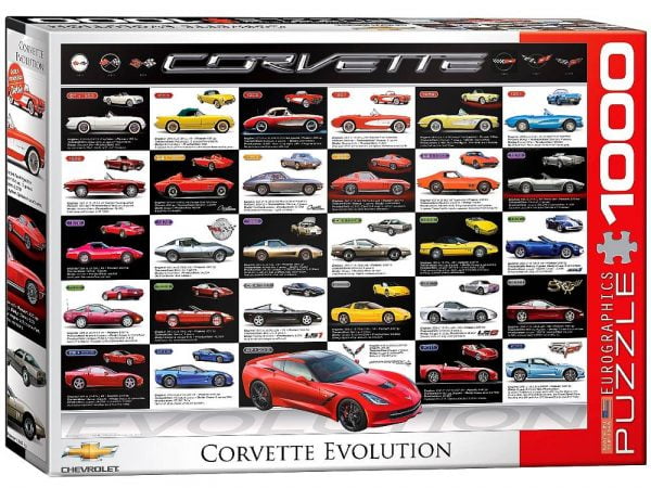 Corvette Evolution 1000 PC Jigsaw Puzzle